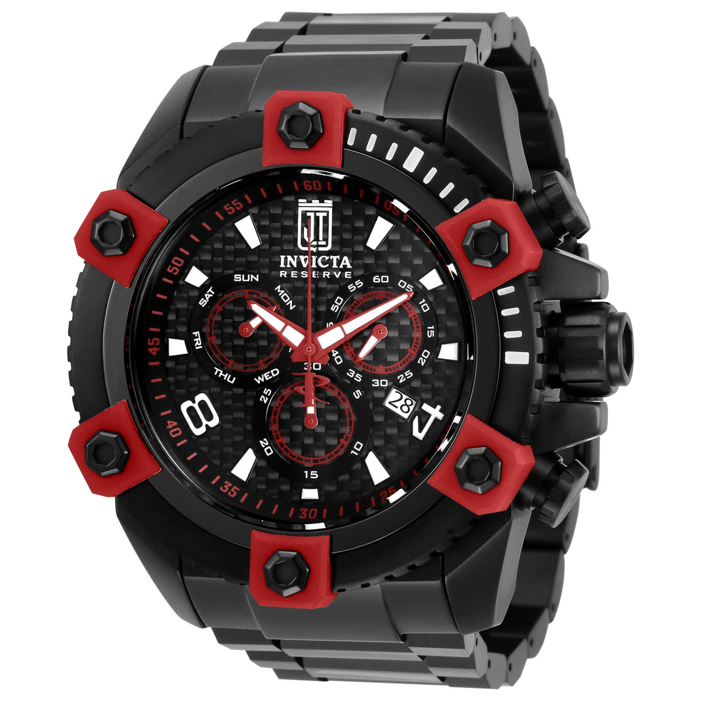 Front view of Invicta JT Men's Quartz Watch 33993