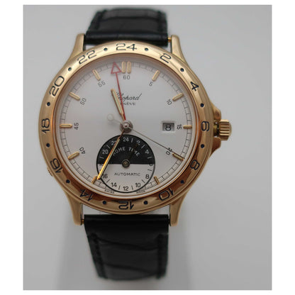 Front view of Chopard Linea D'oro Men's Automatic Watch 34-1184-SDB