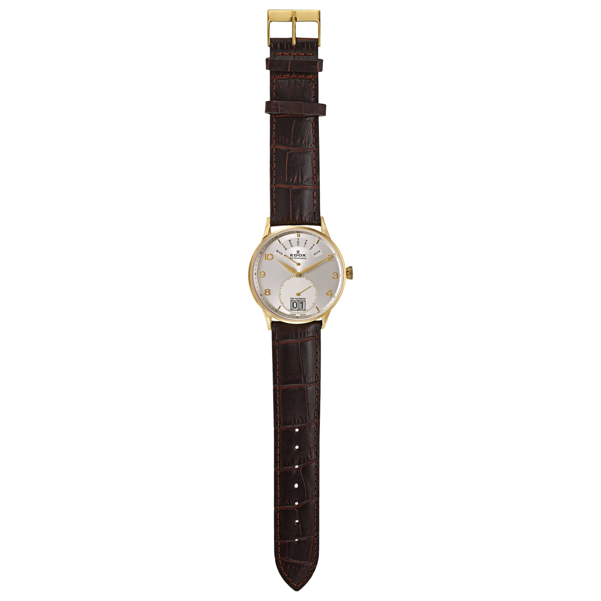 Edox Les Vauberts Men's Swiss Quartz (Battery-Powered) Watch 34005-37JA-ABD - Image #8