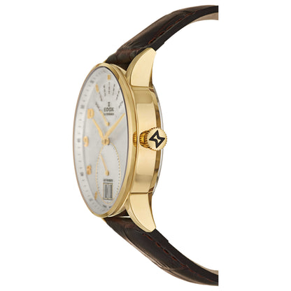 Edox Les Vauberts Men's Swiss Quartz (Battery-Powered) Watch 34005-37JA-ABD - Image #4
