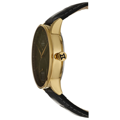 Edox Les Vauberts Men's Swiss Quartz (Battery-Powered) Watch 34005-37JG-GID - Image #4