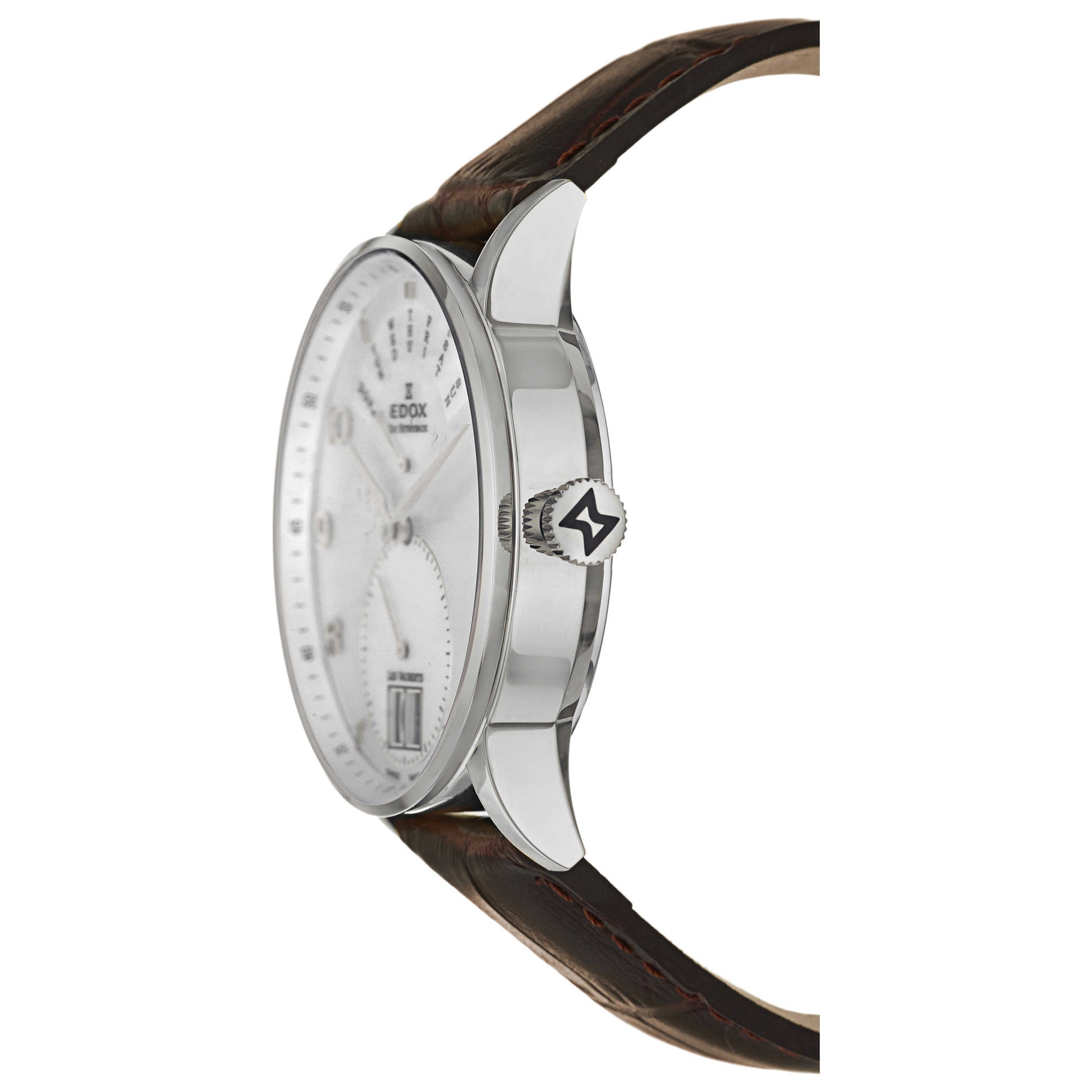 Edox Les Vauberts Men's Swiss Quartz (Battery-Powered) Watch 34005-3A-ABN - Image #4