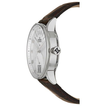 Edox Les Vauberts Men's Swiss Quartz (Battery-Powered) Watch 34005-3A-ABN - Image #4