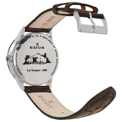 Edox Les Vauberts Men's Swiss Quartz (Battery-Powered) Watch 34005-3A-AIN - Image #2