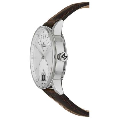 Edox Les Vauberts Men's Swiss Quartz (Battery-Powered) Watch 34005-3A-AIN - Image #4