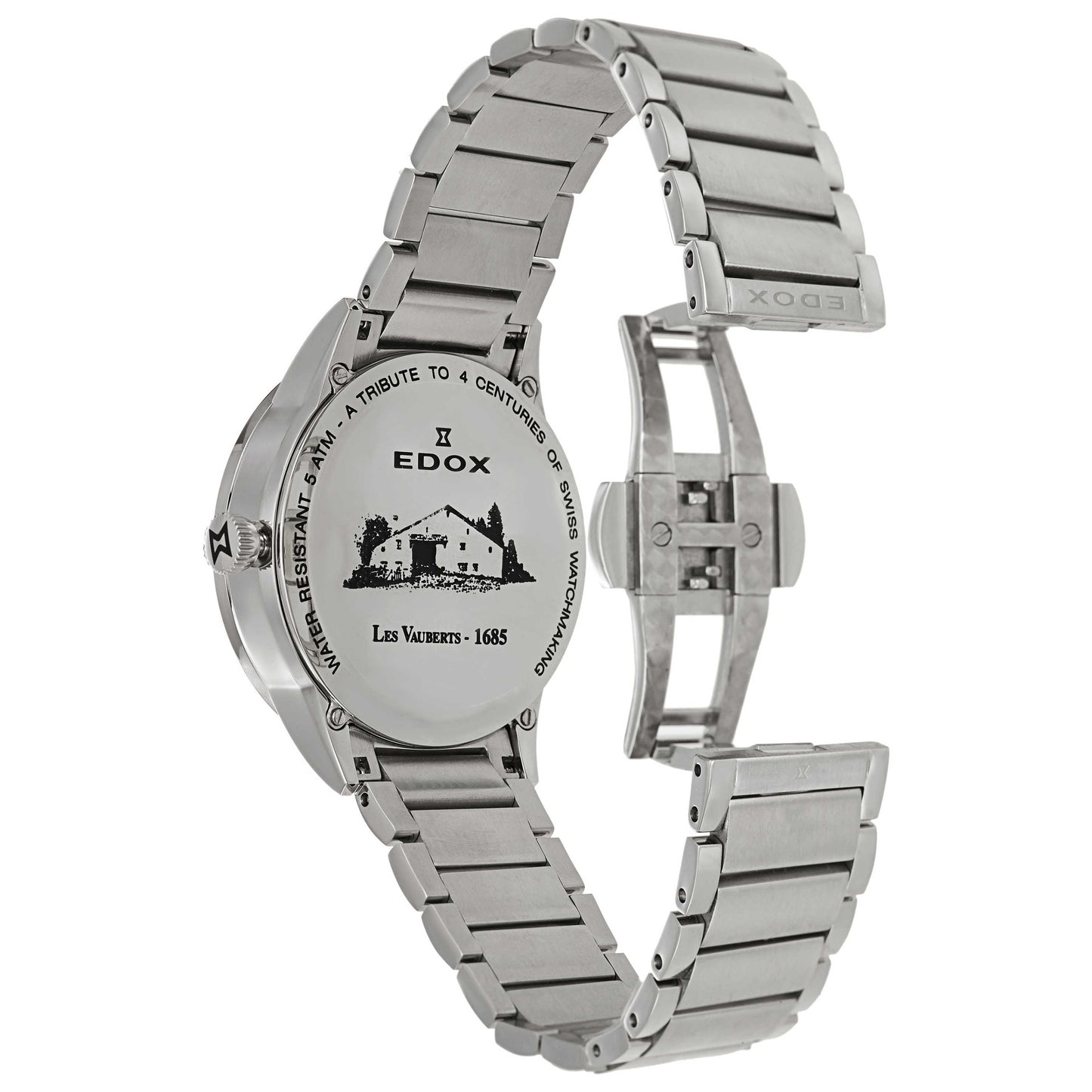 Edox Les Vauberts Men's Swiss Quartz (Battery-Powered) Watch 34006-3N-NIN - Image #2