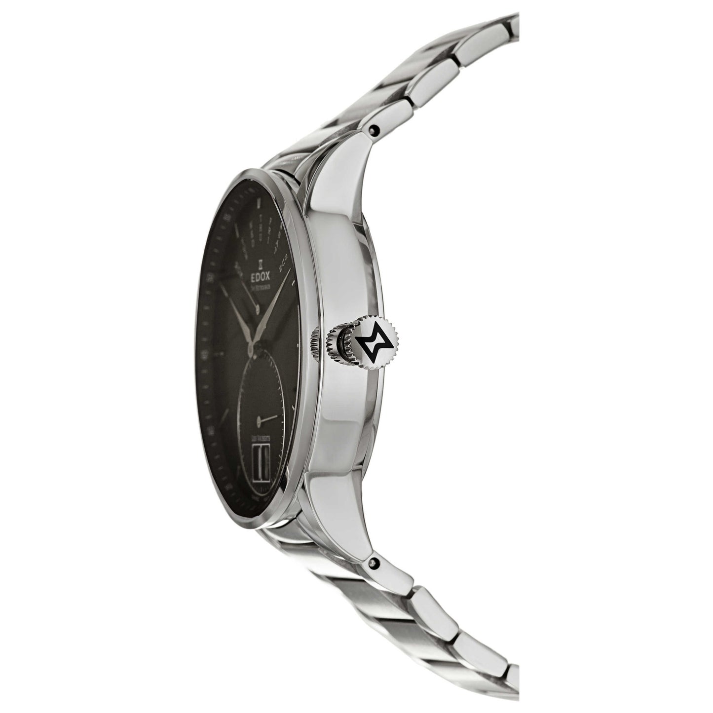 Edox Les Vauberts Men's Swiss Quartz (Battery-Powered) Watch 34006-3N-NIN - Image #4