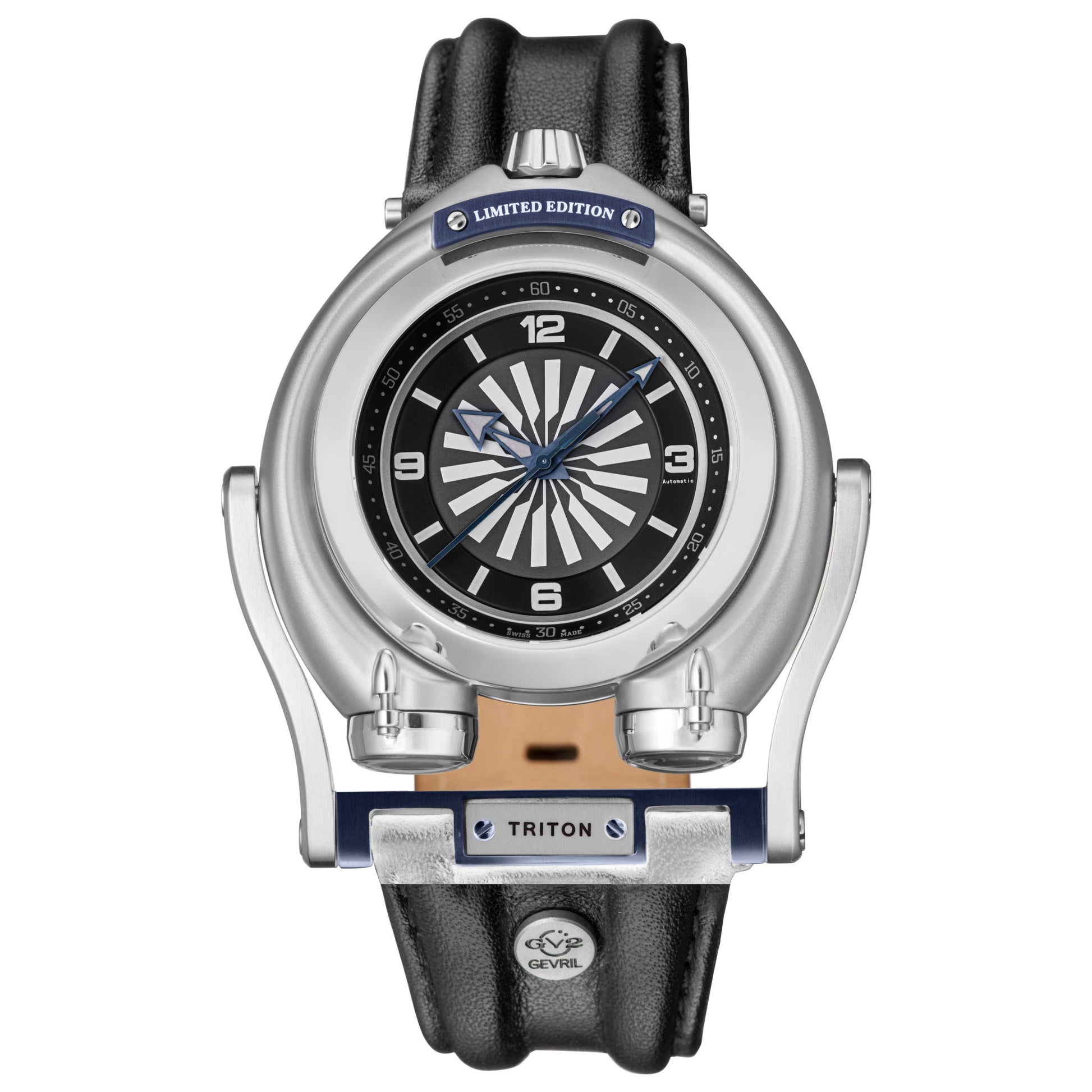 Front view of GV2 by Gevril Triton Men's Automatic Watch 3400
