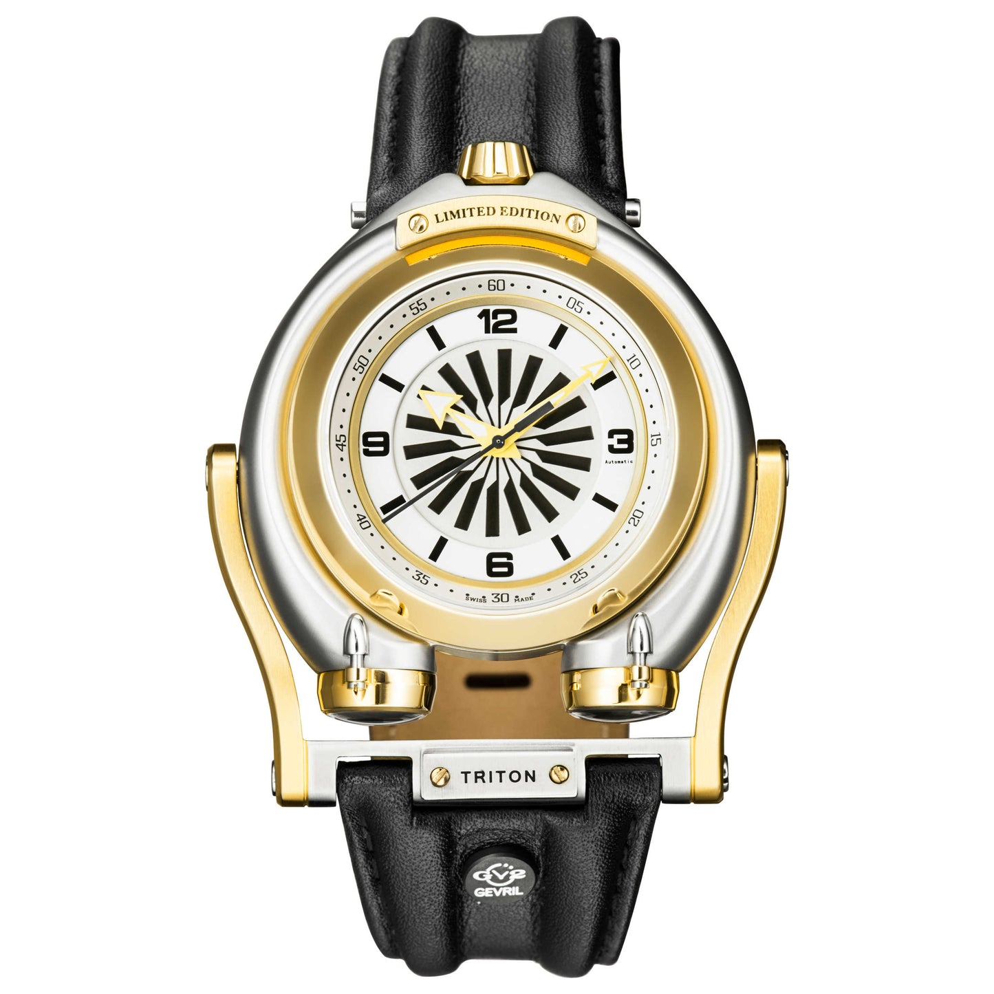 Front view of GV2 by Gevril Triton Men's Automatic Watch 3403