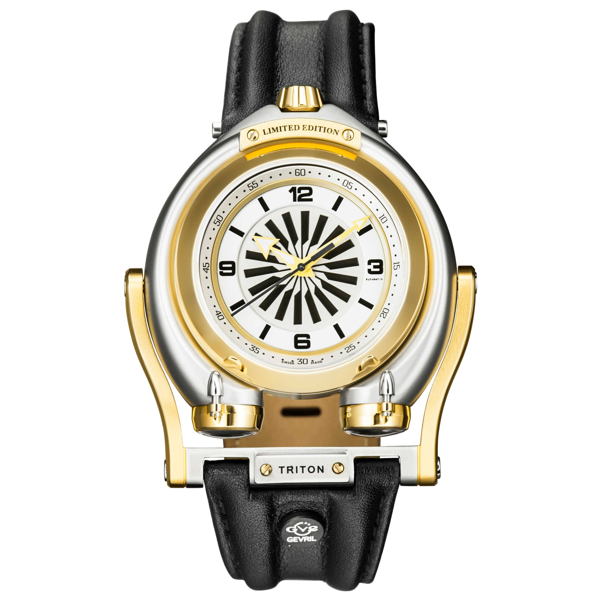 Front view of GV2 by Gevril Triton Men's Automatic Watch 3403