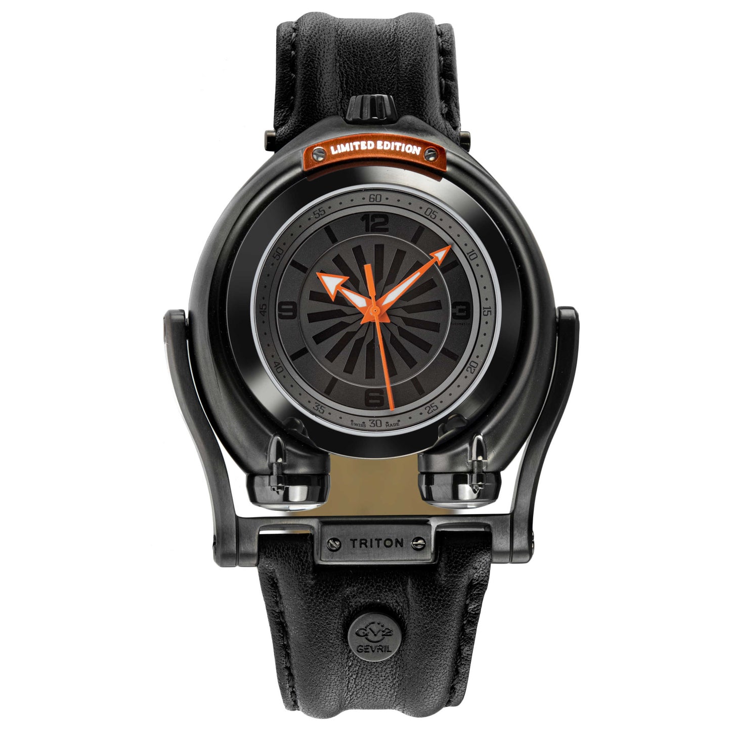 Front view of GV2 by Gevril Triton Men's Automatic Watch 3405