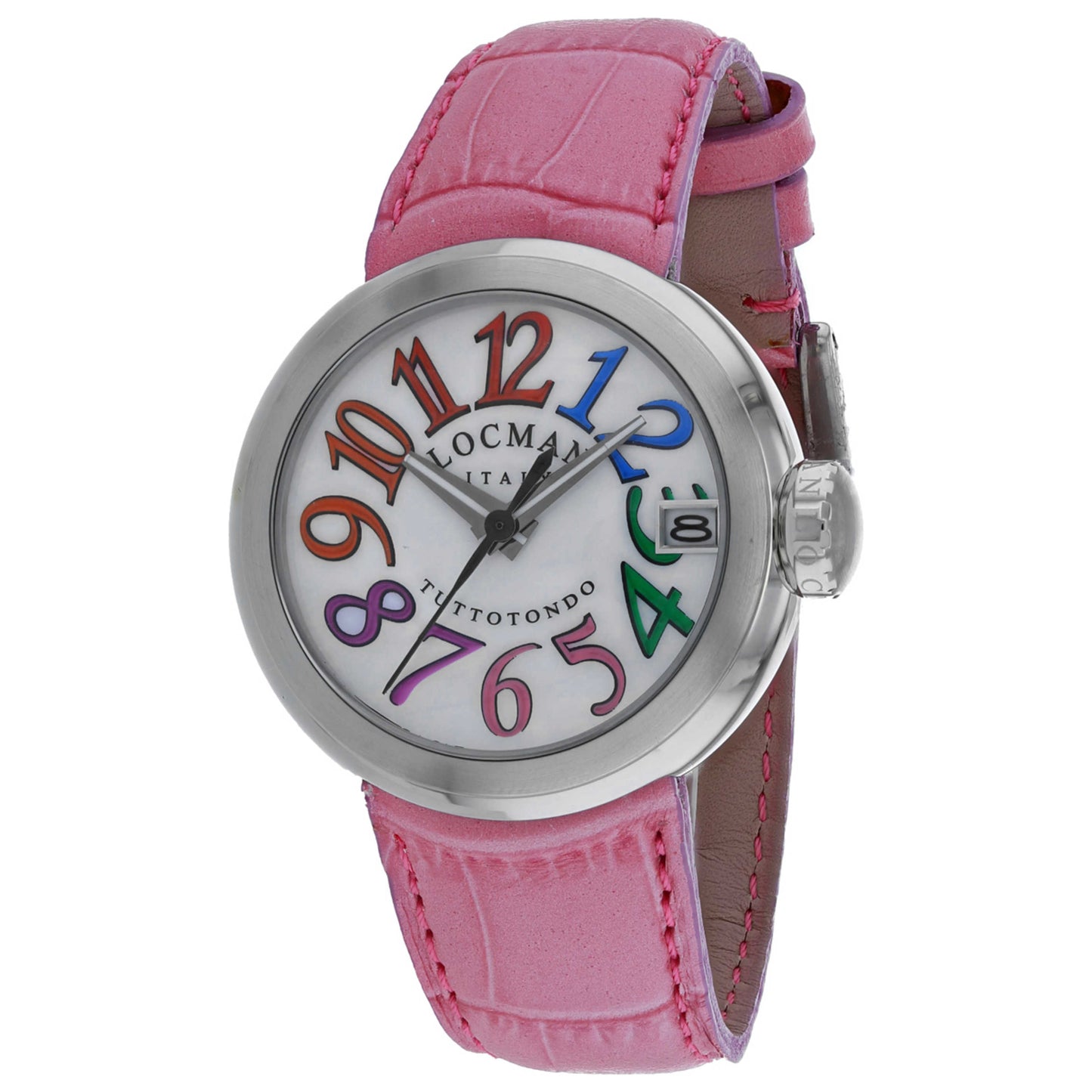 Front view of Locman Classic Men's Quartz Watch 340MOPMULPK