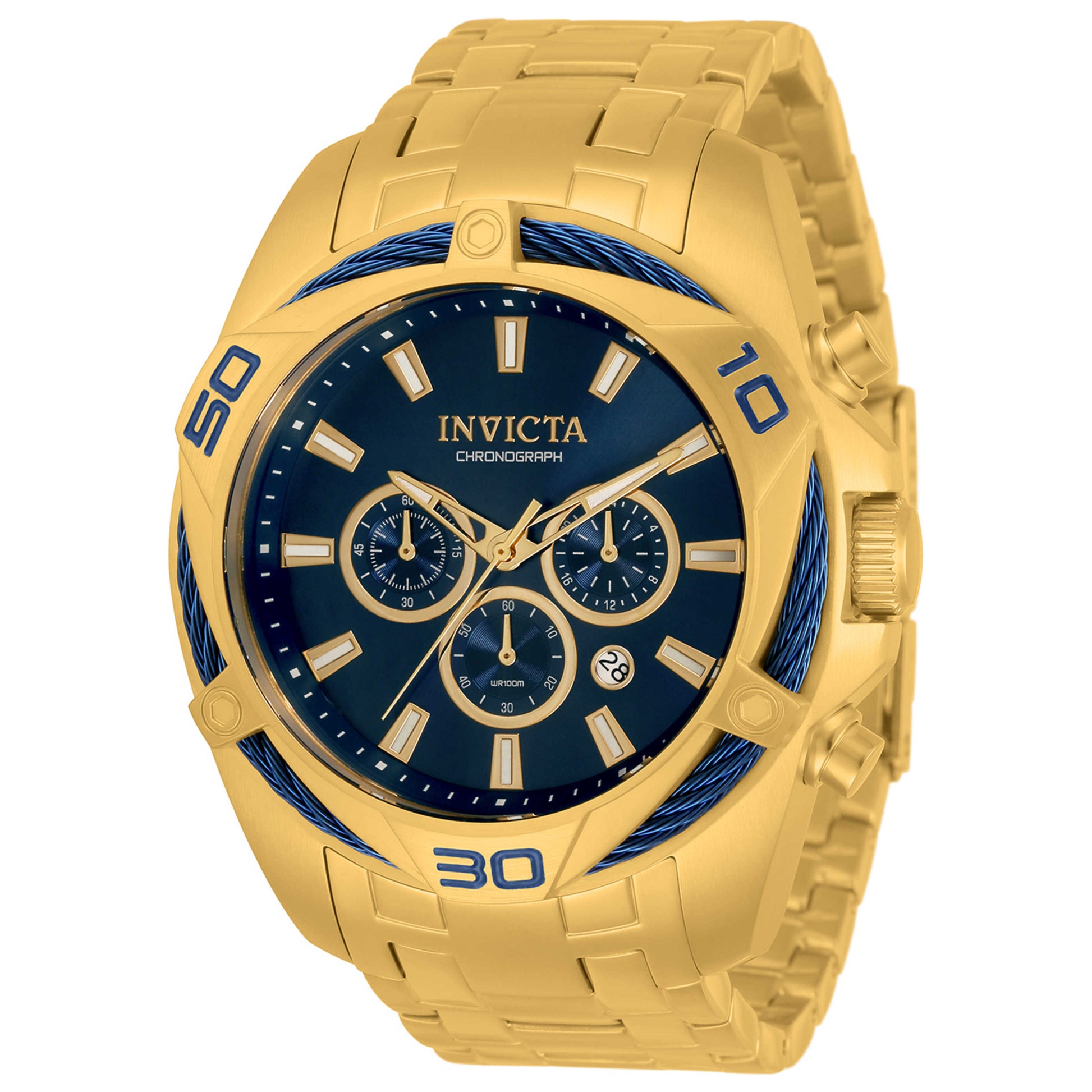 Front view of Invicta Bolt Men's Quartz Watch 34120