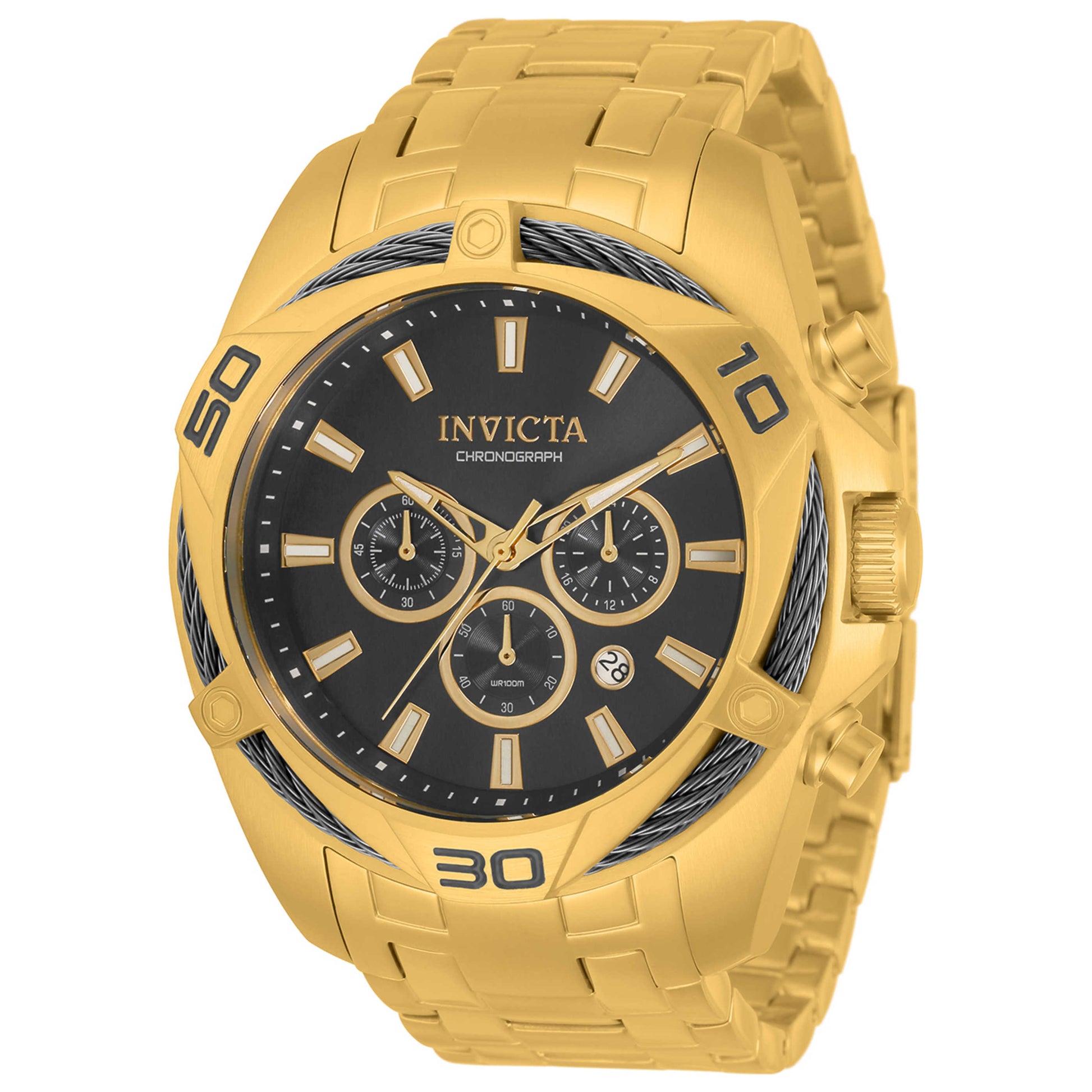 Front view of Invicta Bolt Men's Quartz Watch 34122