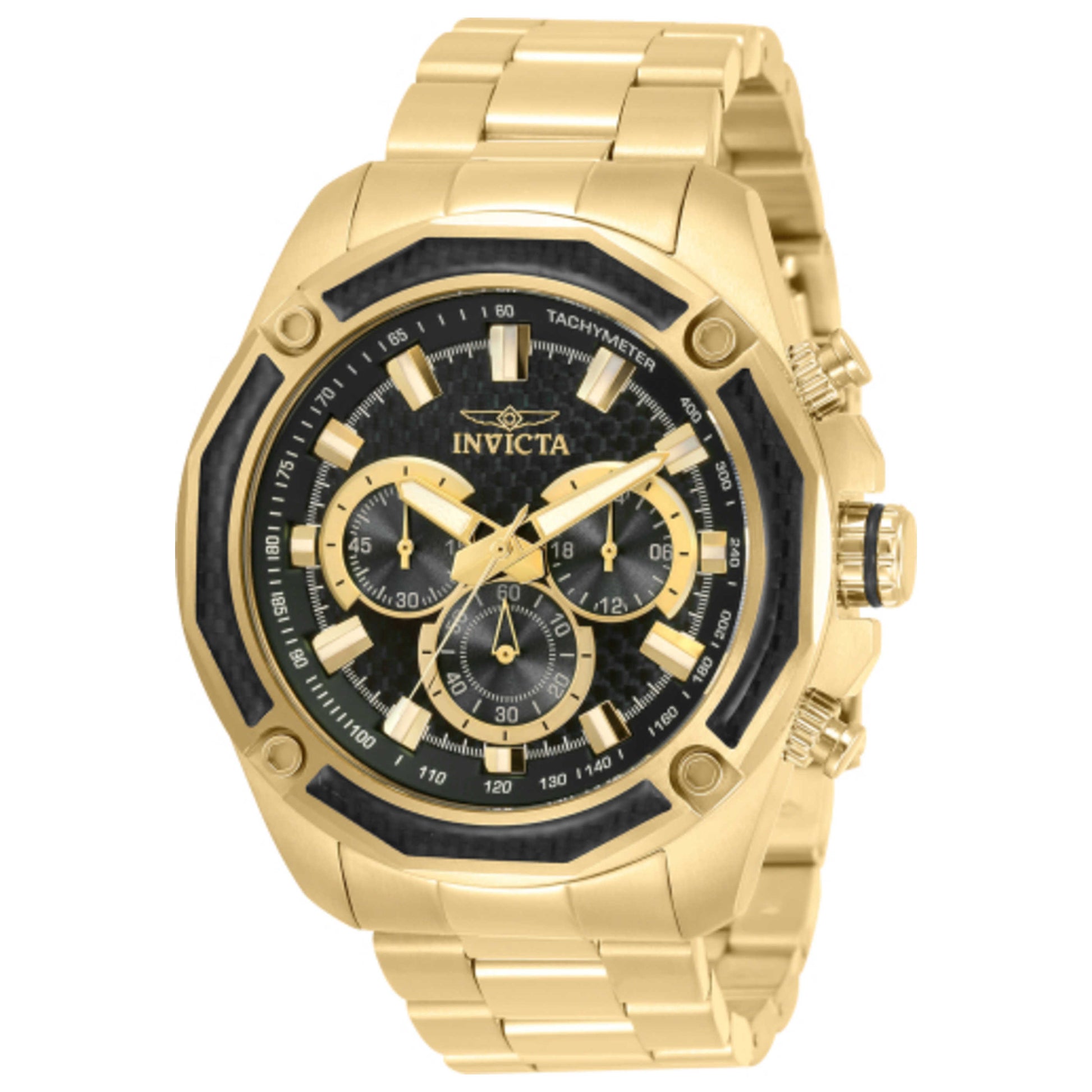 Front view of Invicta Aviator Men's Quartz Watch 34158