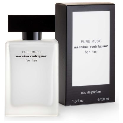 Front view of Narciso Rodriguez Pure Musc Women's Eau de Parfum 3423478504158