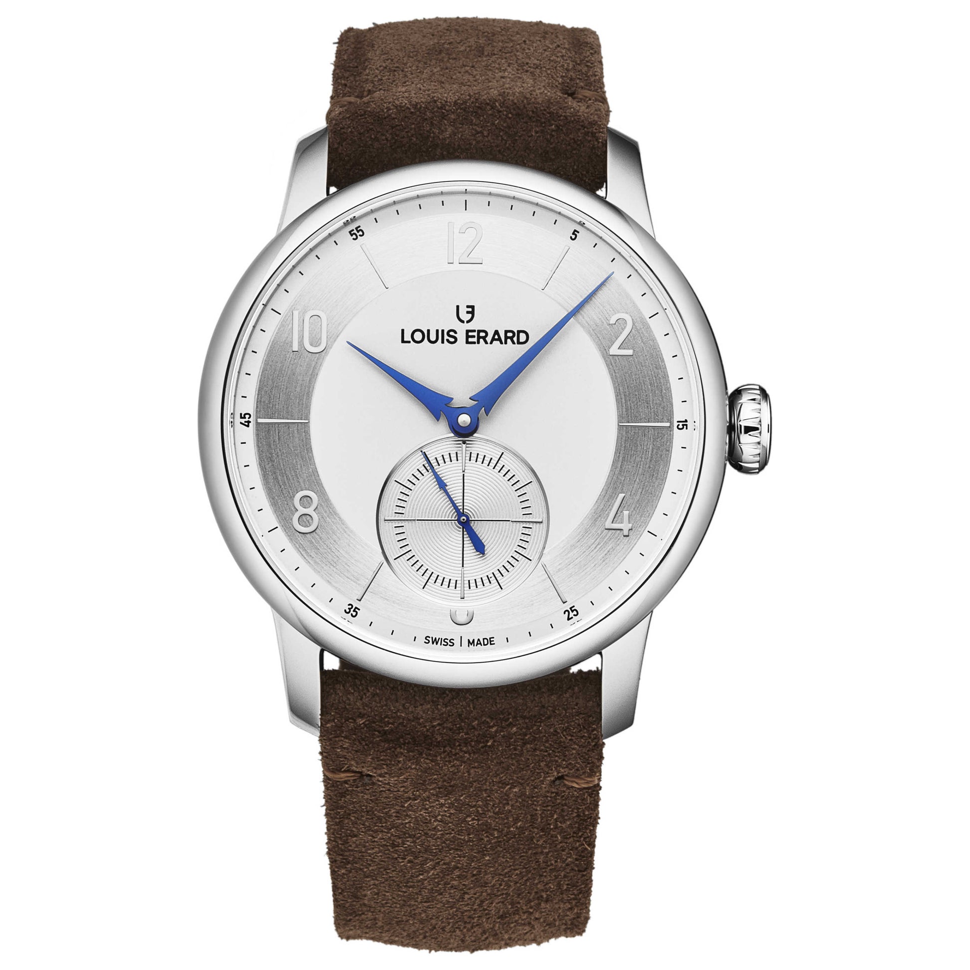 Front view of Louis Erard Excellence Men's Automatic Watch 34237AA01BVA31