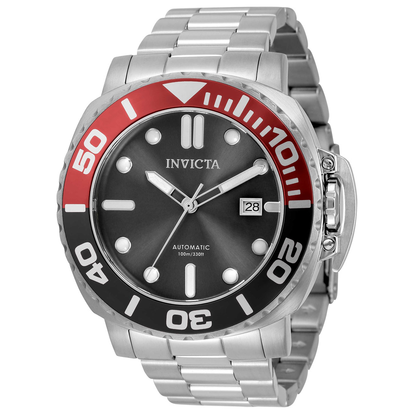 Front view of Invicta Pro Diver Men's Automatic Watch 34314