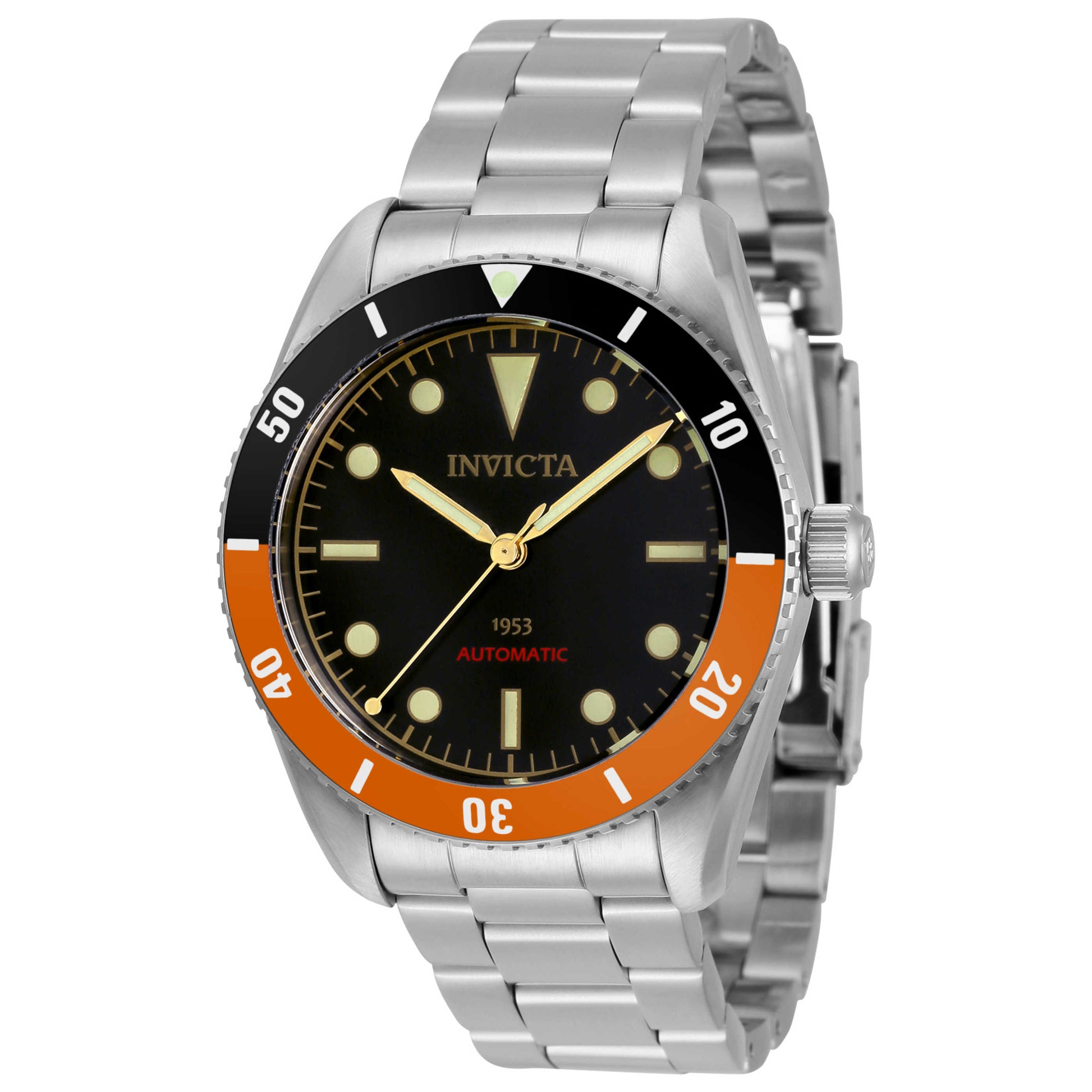 Front view of Invicta Pro Diver Men's Automatic Watch 34336