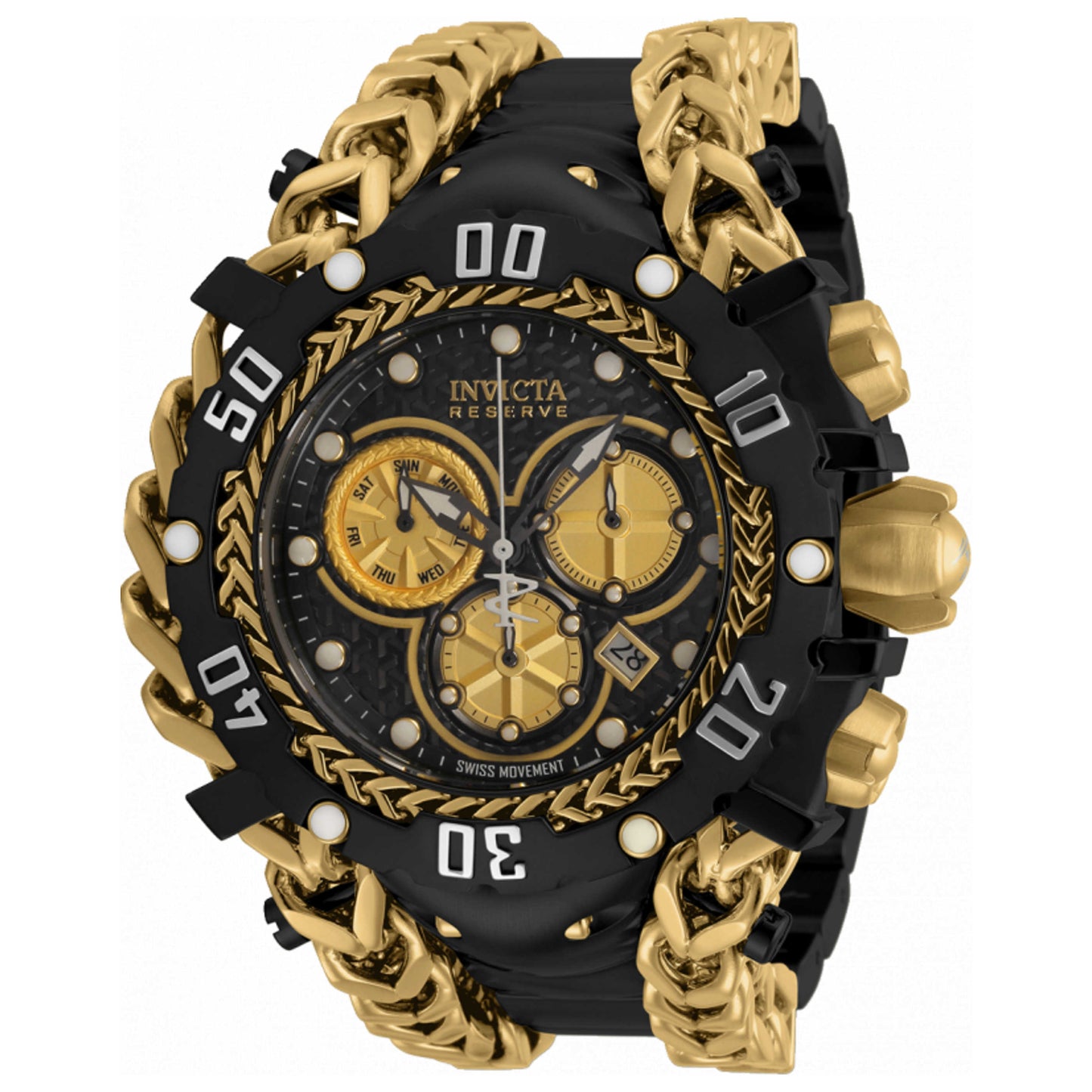 Front view of Invicta Gladiator Men's Quartz Watch 34436