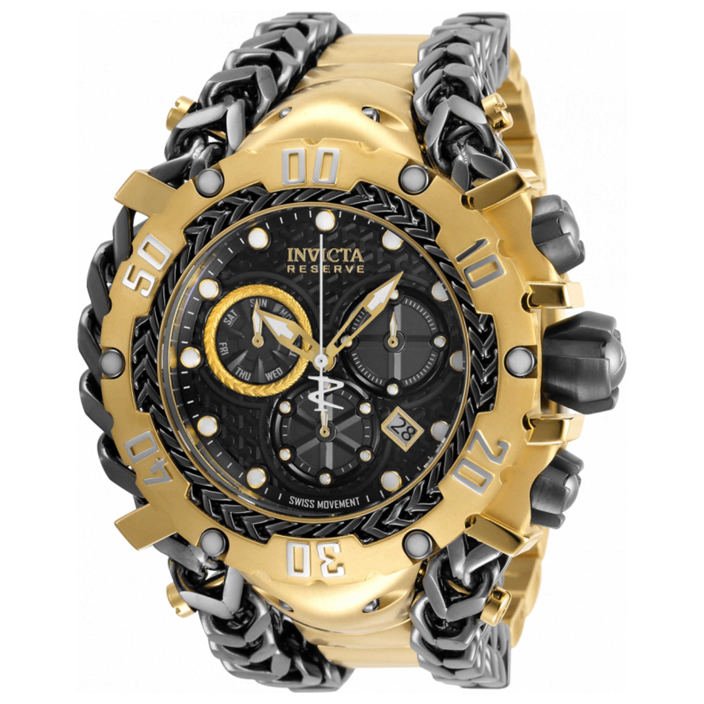 Front view of Invicta Gladiator Men's Quartz Watch 34440