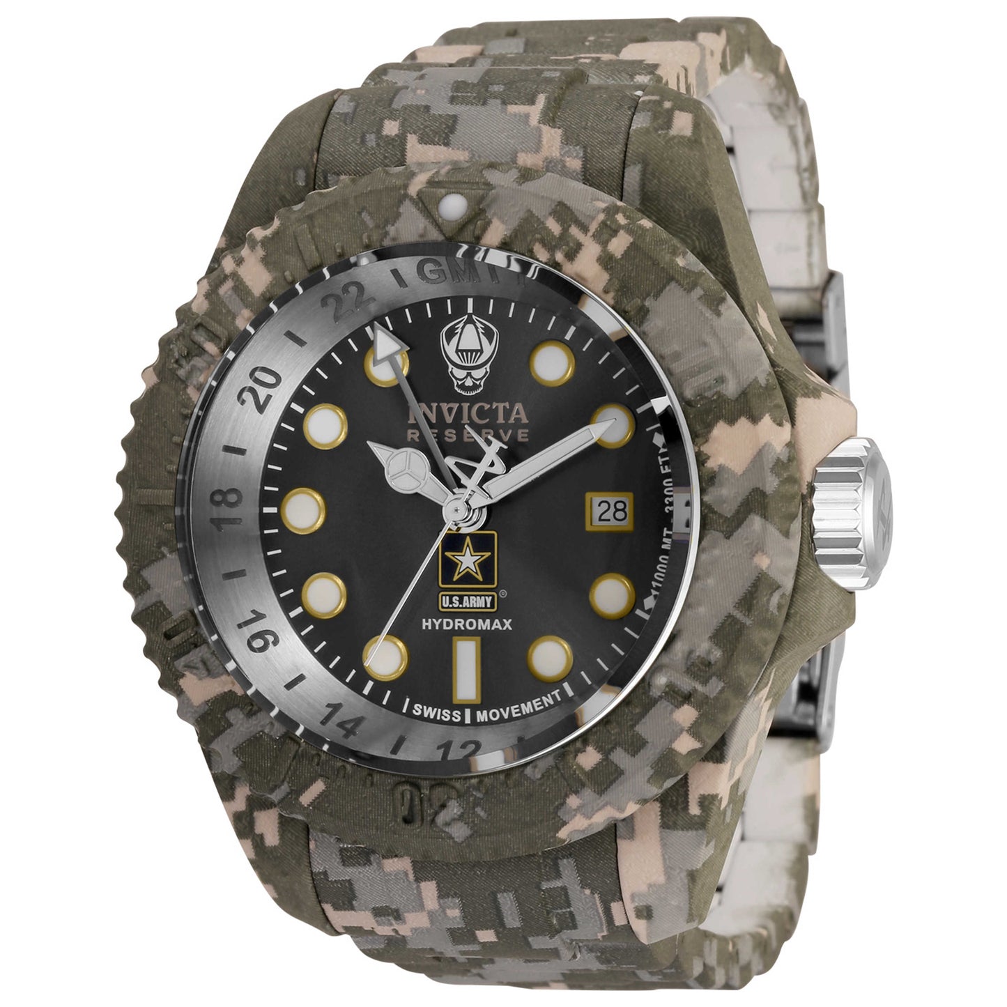 Front view of Invicta U.S. Army Men's Quartz Watch 34577
