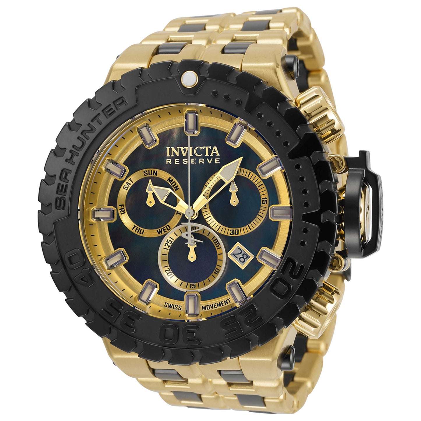 Front view of Invicta Sea Hunter Men's Quartz Watch 34595