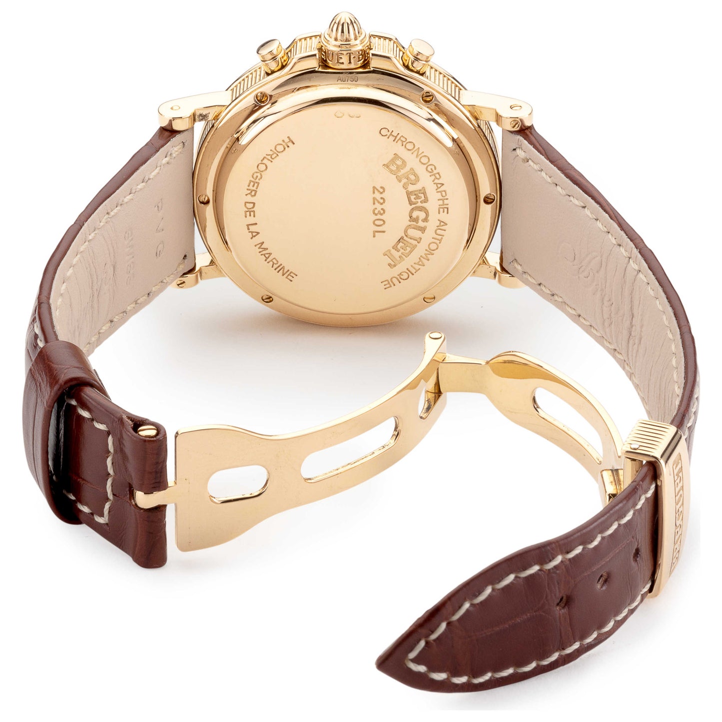 Back view of Breguet Marine Men's Automatic Watch 3460BA12996