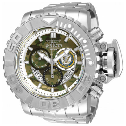 Front view of Invicta U.S. Navy Men's Quartz Watch 34675