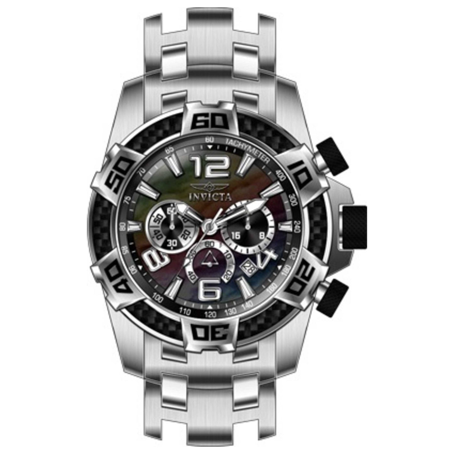 Front view of Invicta Pro Diver Men's Quartz Watch 34746