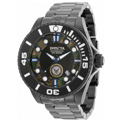 Front view of Invicta U S Navy Men's Automatic Watch 34772