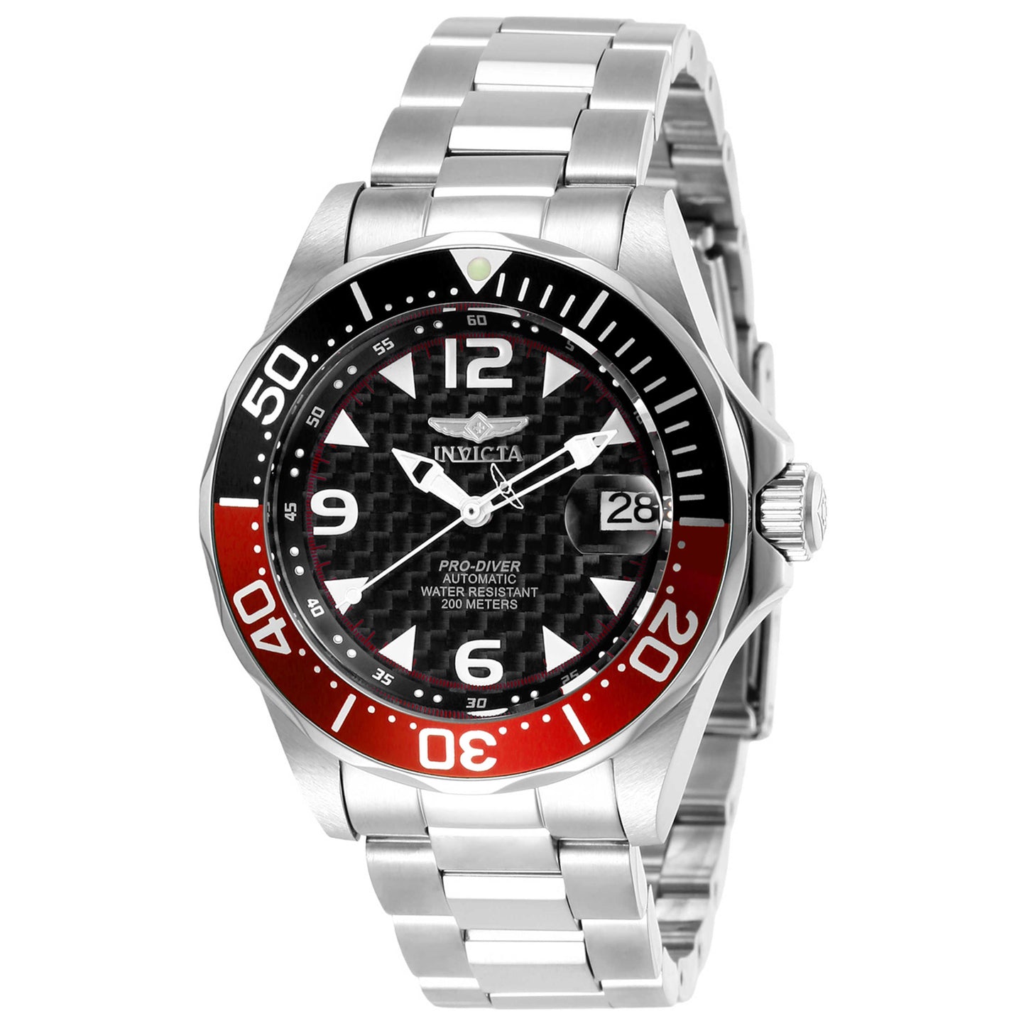 Front view of Invicta Pro Diver Men's Automatic Watch 3478