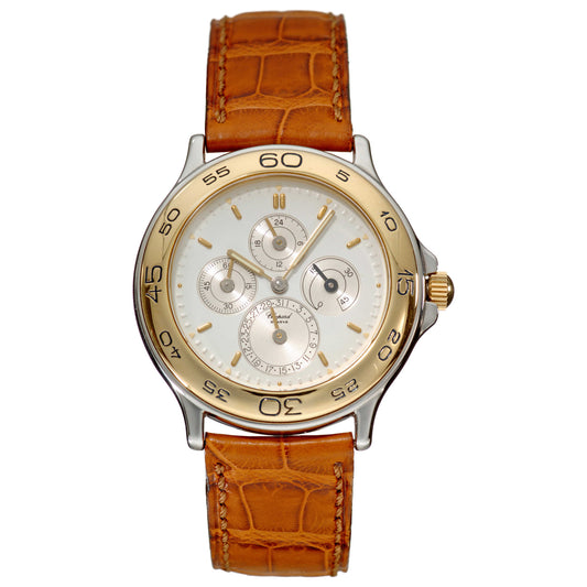 Front view of Chopard Linea D'oro Men's Automatic Watch 348149-4001