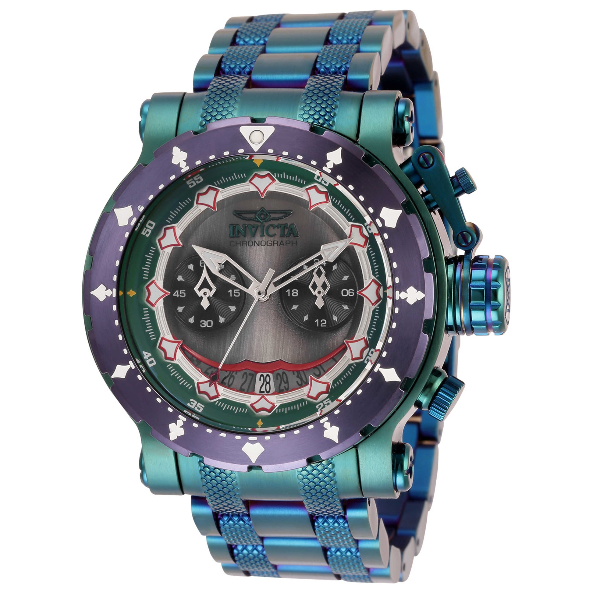 Front view of Invicta DC Comics Men's Quartz Watch 34832