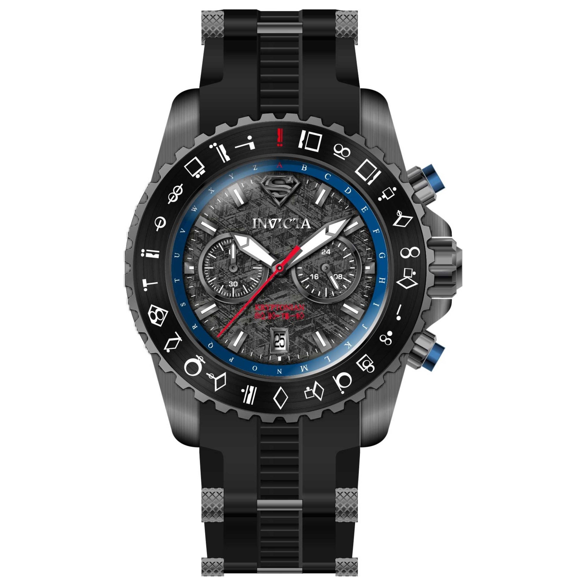 Front view of Invicta Dc Comics Men's Quartz Watch 34861