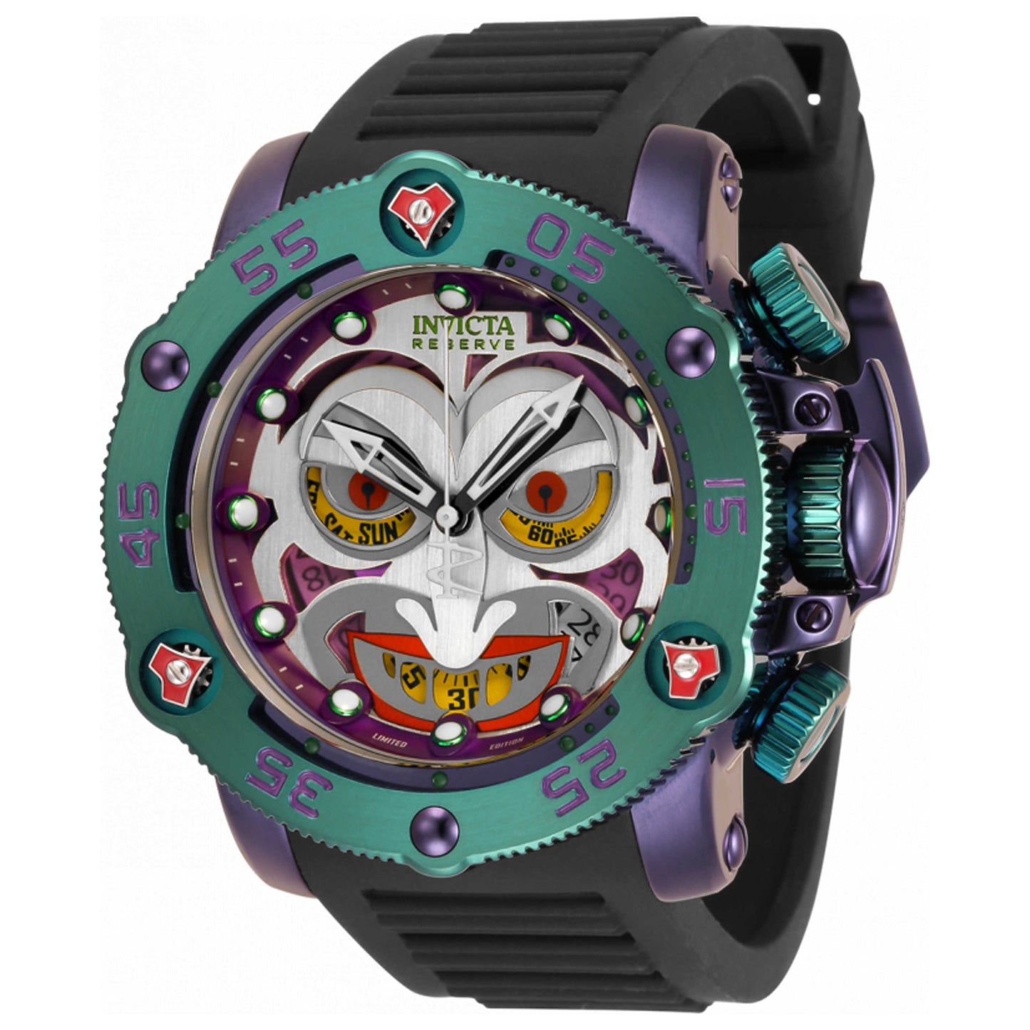 Front view of Invicta DC Comics Men's Quartz Watch 34937