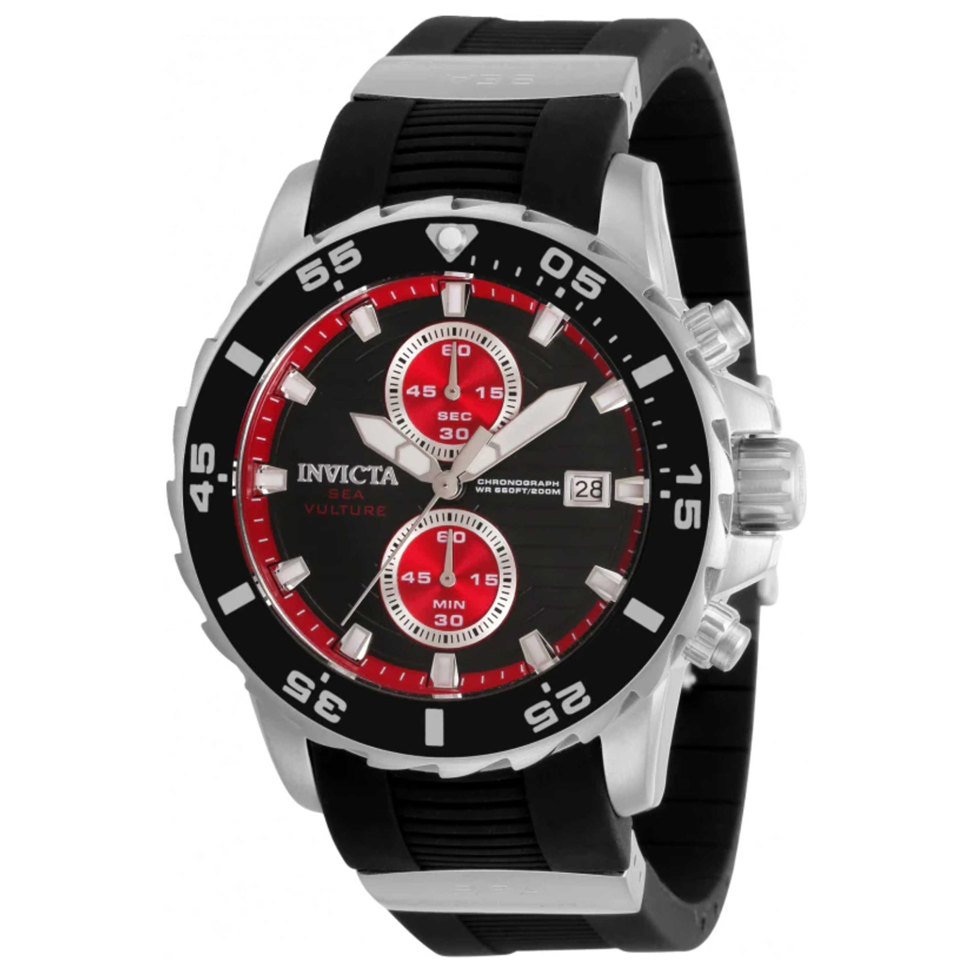 Front view of Invicta Sea Vulture Men's Quartz Watch 35034