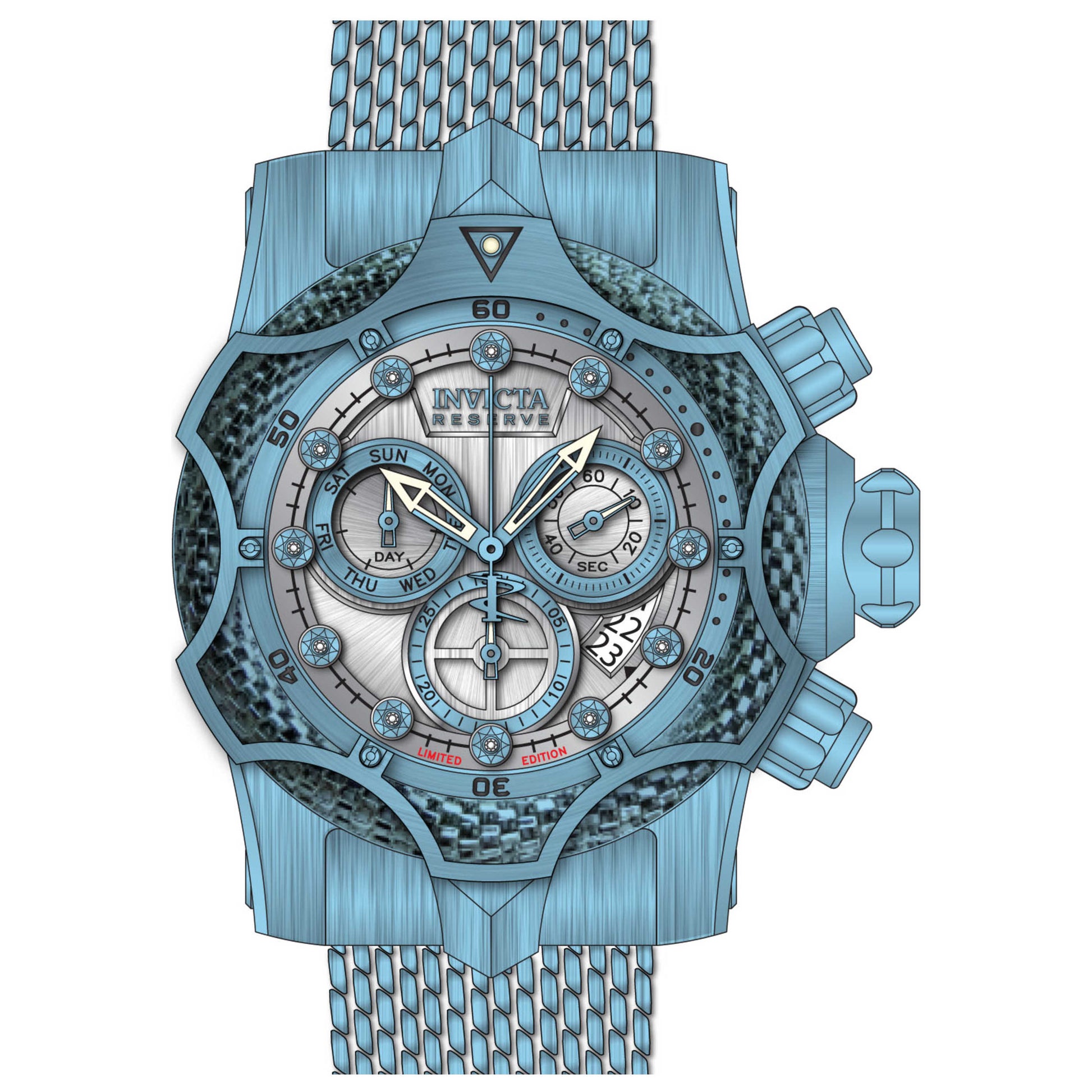 Front view of Invicta Reserve Men's Quartz Watch 35053