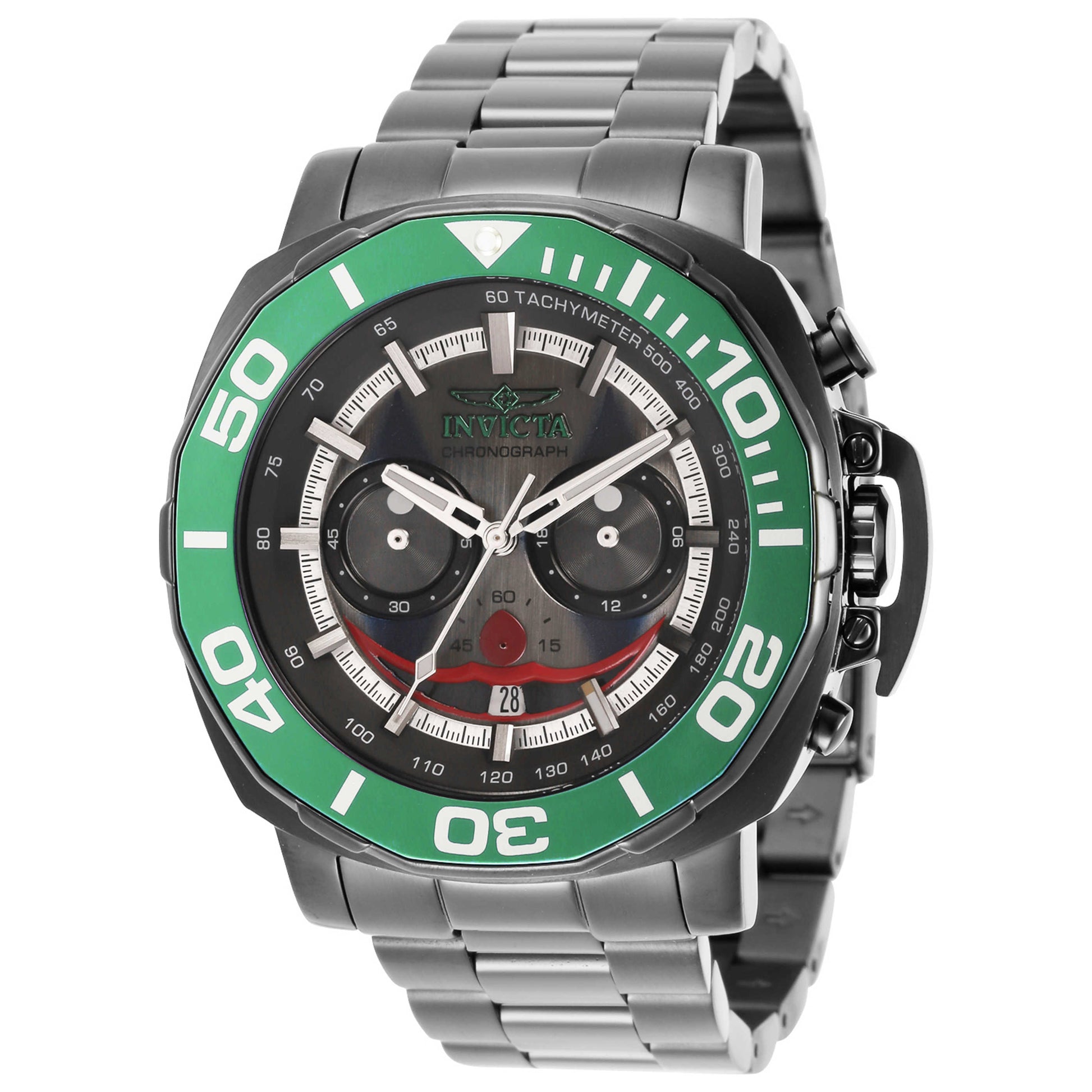 Front view of Invicta DC Comics Men's Quartz Watch 35074