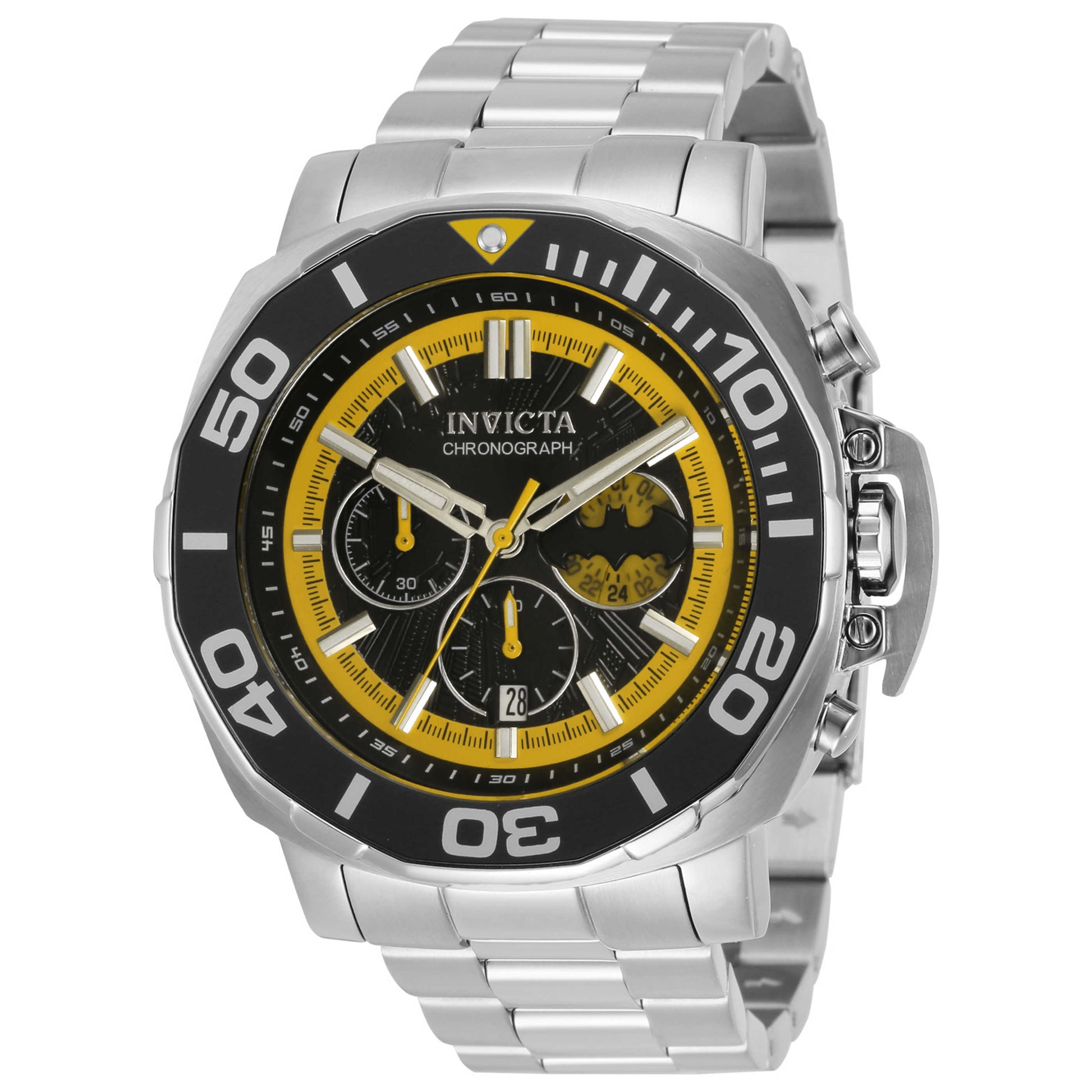 Front view of Invicta DC Comics Men's Quartz Watch 35075
