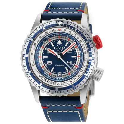 Front view of GV2 by Gevril Contasecondi Men's Automatic Watch 3507S