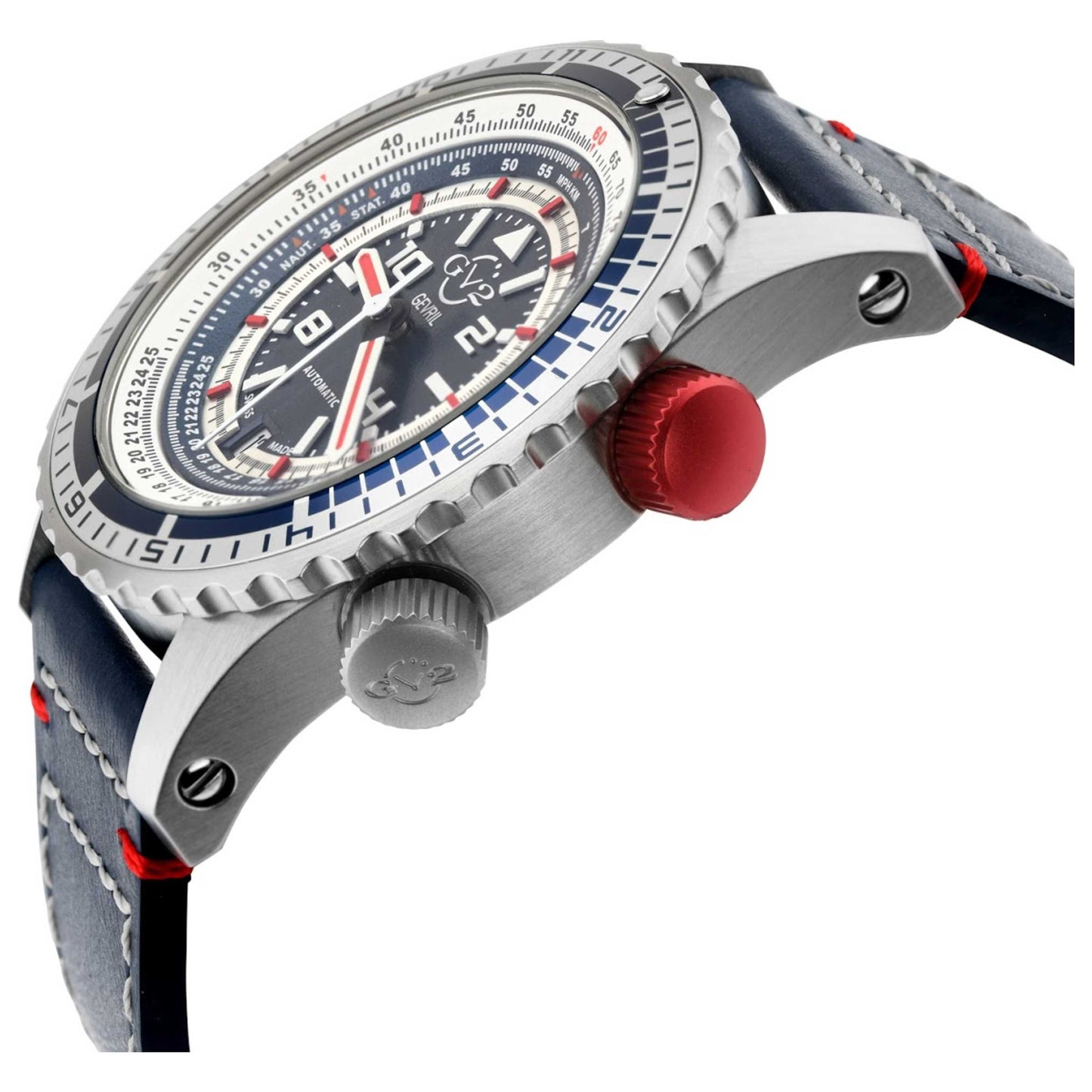 GV2 by Gevril Contasecondi Men's Automatic Watch 3507S - Image #4