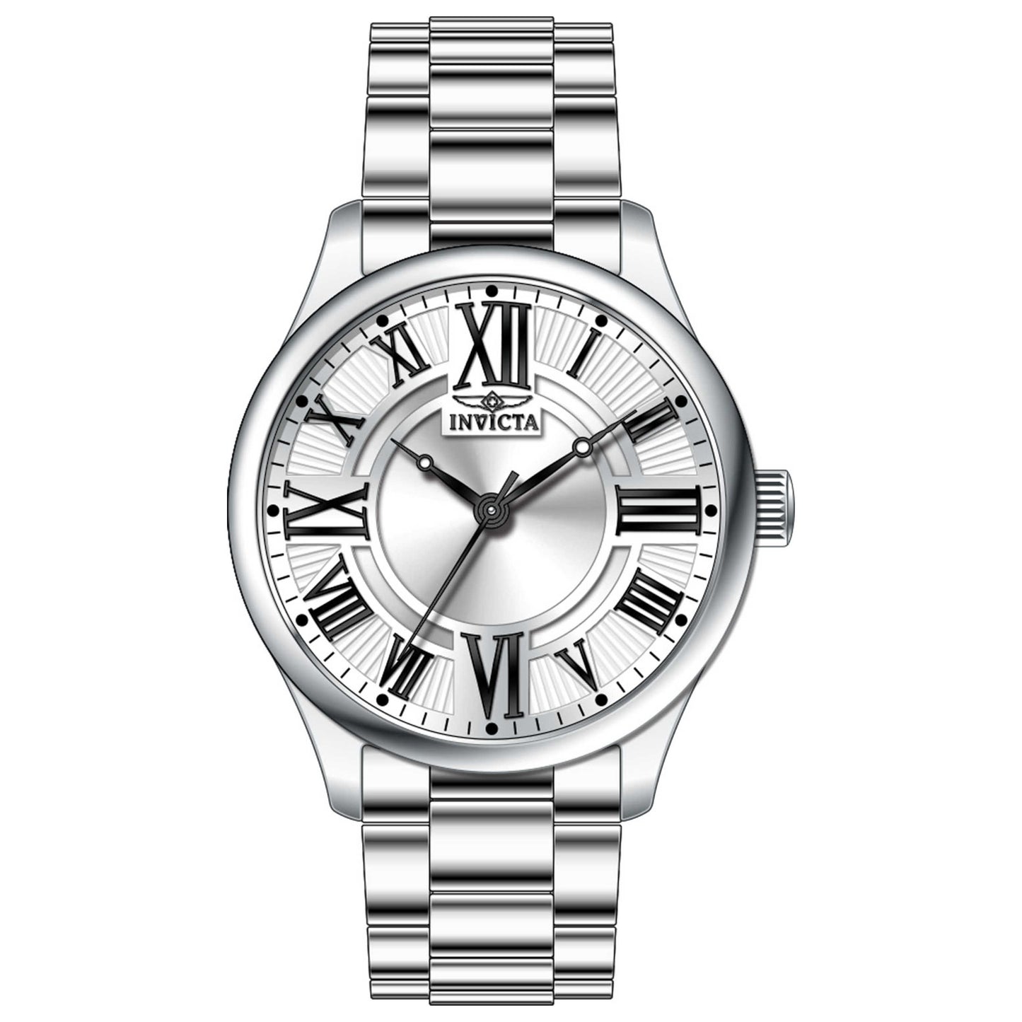 Front view of Invicta Objet D Art Men's Quartz Watch 35127