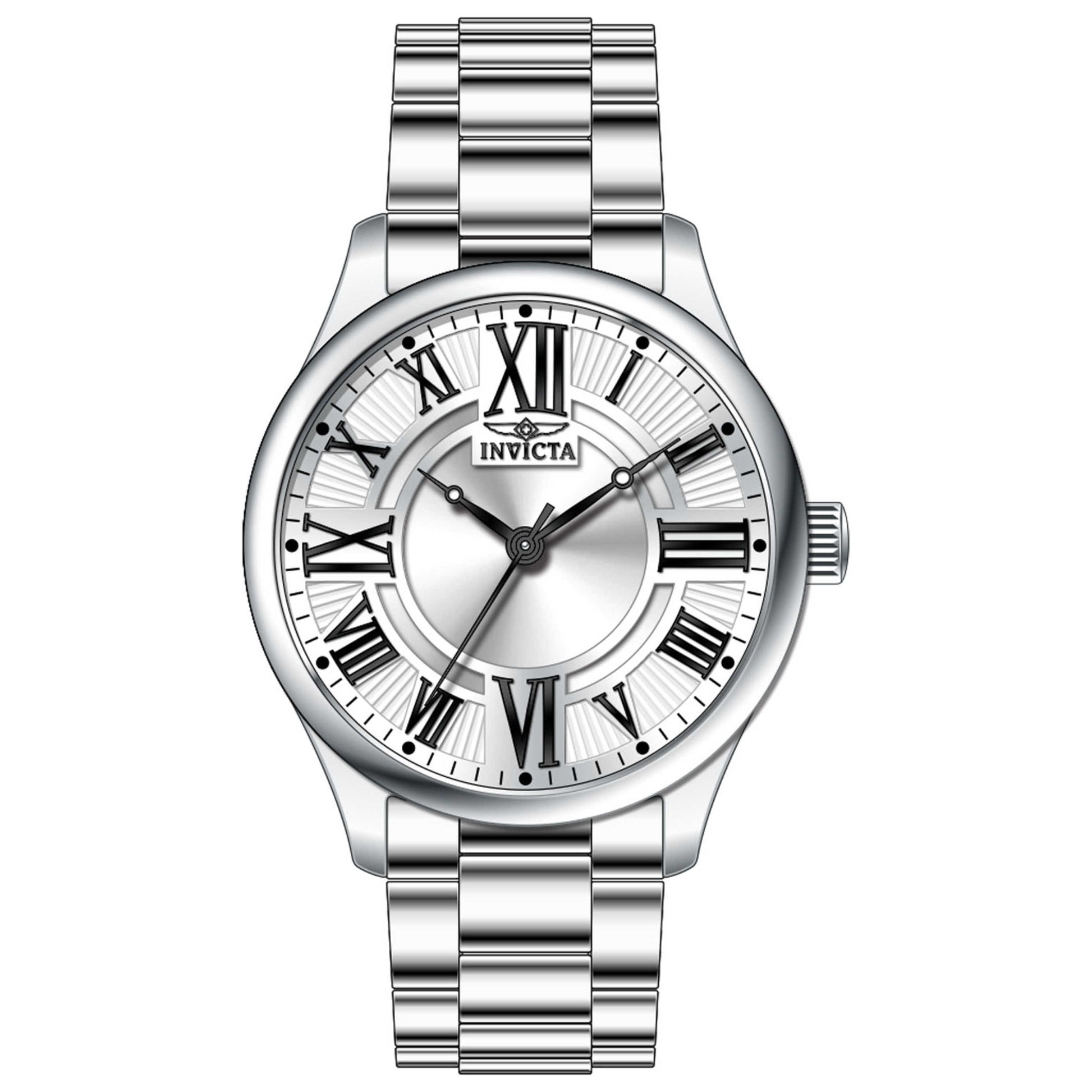 Front view of Invicta Objet D Art Men's Quartz Watch 35127