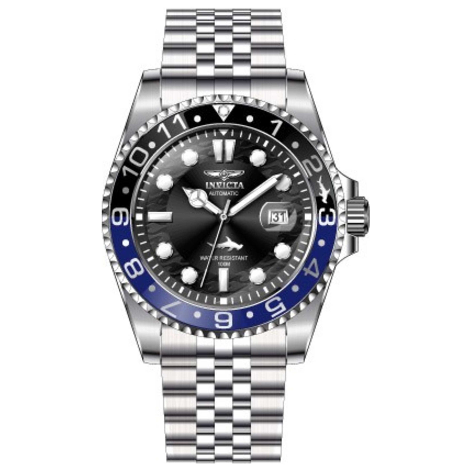 Front view of Invicta Pro Diver Men's Automatic Watch 35150