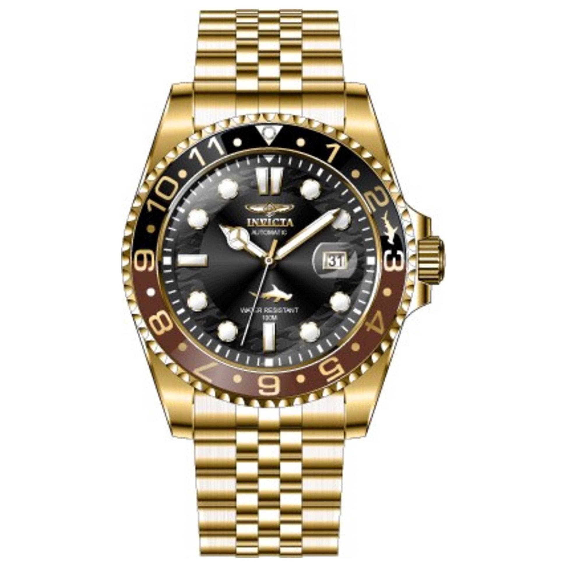 Front view of Invicta Pro Diver Men's Automatic Watch 35153