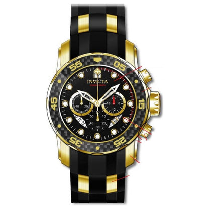 Front view of Invicta Pro Diver Men's Quartz Watch 35415