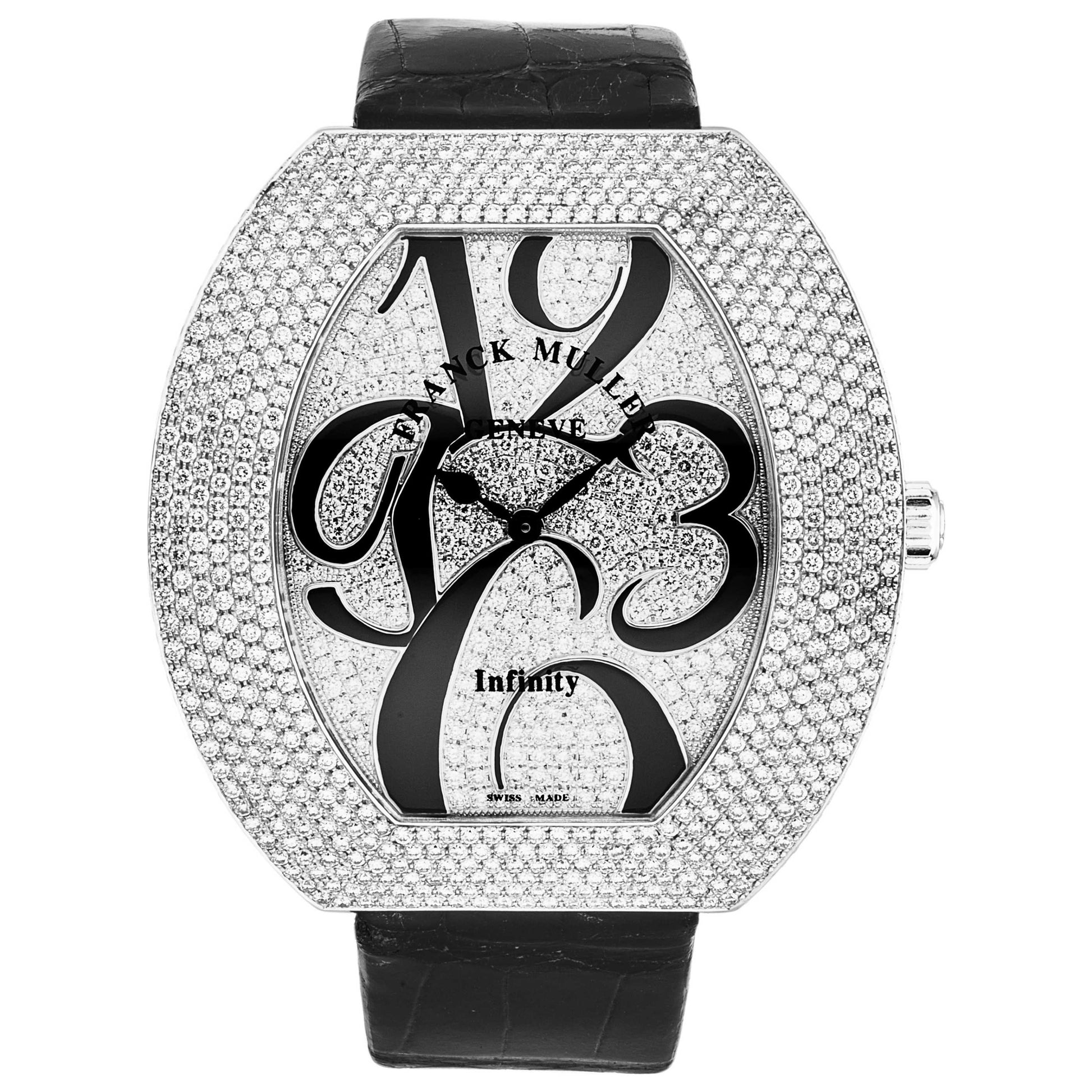 Front view of Franck Muller Infinity Curvex Women's Quartz Watch 3550QZADCDSV