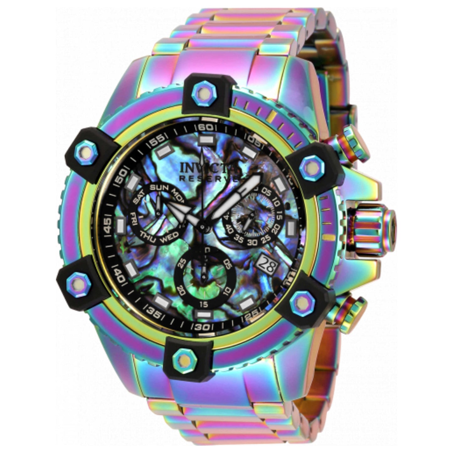 Front view of Invicta Reserve Men's Quartz Watch 35555