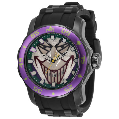 Front view of Invicta Dc Comics Men's Quartz Watch 35608